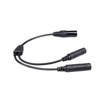 Adaptateur de câble d'aviation RayTalk CB-04 pour casque Airbus, connecteurs de communication à double prise GA RJ-055 RJ-068