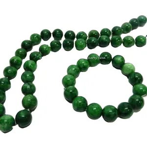 High-Quality Green Resin Necklace Fashion Jewelry For Women From India Trendy Look Handmade Resin Necklace