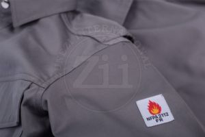 Chemises ignifuges FR pour hommes 2026 – Nouveauté respirante, unie, grande taille, sportive, haute qualité, pour la sécurité industrielle - Product Image 3