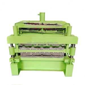 Máquina formadora de rollos de tejas de chapa de hierro corrugado en frío con control digital, máquina procesadora de chapa metálica - Product Image 6