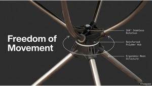 <b>Padded</b> Seat Aluminum Alloy Foldable Comfort <b>Chair</b> for Outdoor Camping & Park Use - Product Image 5