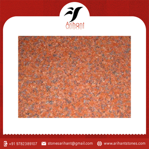 Dalles de comptoir en granit rouge naturel Jhansi pour cuisine, salle de bain, revêtement de sol, revêtement mural et décoration intérieure - Product Image 6
