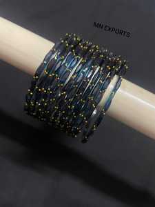 Glossy Jelly <b>Bangles</b> Set <b>Glass</b> Angel Model Crystal <b>Bangle</b> Resin Crafts - Product Image 2