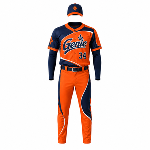 Uniforme de béisbol atlético que ofrece comodidad transpirable, construcción de primera calidad y excelente movilidad durante partidos intensos. - Product Image 1