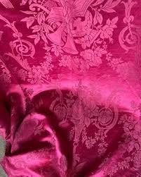 Tissu en soie satinée de damas de mûrier 100% pure - Product Image 6