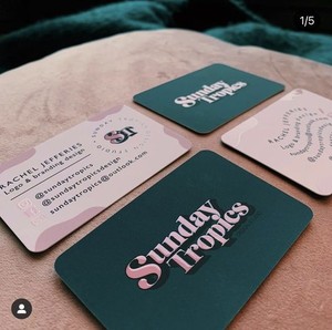 Tarjetas de Visita Estándar Impresas Personalizadas, Tarjetas de Visita con Acabado Mate o Brillante de Primera Calidad - Product Image 4