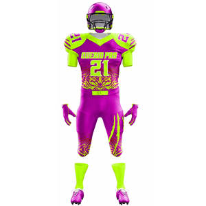 Uniformes de Fútbol Americano de Alta Calidad, Nuevos Uniformes de Equipo Sublimados, Camiseta Deportiva de Spandex, Personalización de Nombres de Equipos, Jersey Americano - Product Image 2