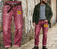 Lot de surplus de stock du Bangladesh, vente en gros de pantalons de jogging d'été pour hommes, de marque, décontractés, coupe droite, personnalisés, originaux, délavés à l'acide
