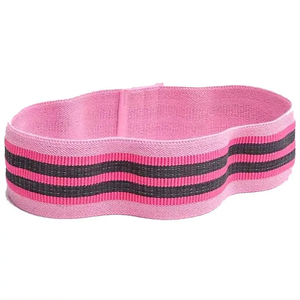 Women's Adjustable Hip Circle <b>Band</b>-<b>Elastic</b> Fabric Light/Medium/Heavy Resistance Custom Logo Option Durable Non-Slip - Product Image 3