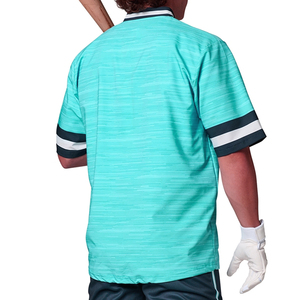 Veste de baseball et softball OEM pour homme, imperméable, avec fermeture éclair quart de tour et bas ajustable - Product Image 4