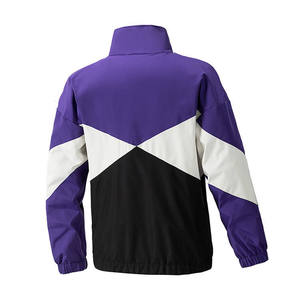 OEM Unisex Windbreaker <b>Jacket</b> Stand Collar Waterproof Anti-Bacterial Breathable Lightweight <b>Winter</b> Training Sports <b>Running</b> - Product Image 5