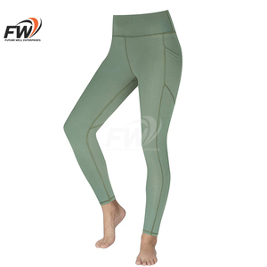 Meilleurs vêtements de sport pour femmes de haute qualité, leggings de yoga taille haute tendance TikTok, vêtements de fitness pour l'entraînement, offre ODM - Product Image 1