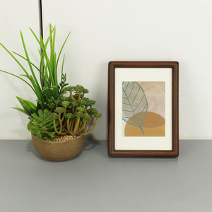 Custom Vintage Wooden <b>Picture</b> <b>Frames</b> Decoration Tabletop Solid Wood Photo <b>Frame</b> for Home - Product Image 1