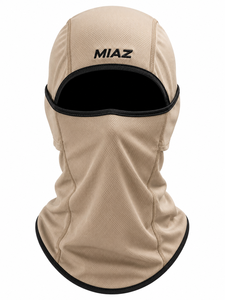 Pasamontañas MIAZ Verde Oliva a Rayas, Unisex, para Exteriores, Transpirable, Impermeable, Ajustable para Adultos, con Impresión Digital Personalizada - Product Image 2