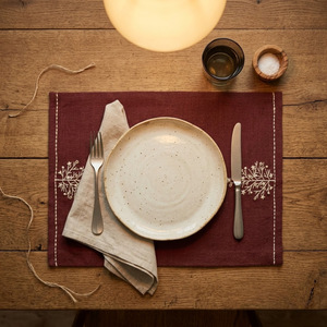 Modern Cotton <b>Table</b> <b>Mat</b> Stylish Dining Placemat Washable <b>Table</b> <b>Mat</b> for Hotel Cafe Home Decor | Custom Reusable Dining <b>Table</b> <b>Mat</b> - Product Image 2