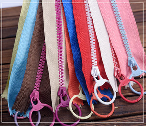 Eco-Friendly Zipper Manufacture Fancy #5 <b>Open</b> <b>End</b> <b>Zip</b> Colorful Plastic Resin Zipper for Clothes - Product Image 6