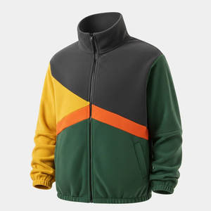 Veste en sherpa pour homme, style décontracté, tissu doux, idéale pour les tenues décontractées, le style urbain, les voyages et les superpositions quotidiennes. - Product Image 1