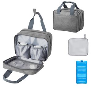 Accesorios portátiles para la extracción y almacenamiento de leche materna, compatibles con extractor de leche y bolsa de alimentación con paquete de hielo, aptos para M5/M6 - Product Image 1