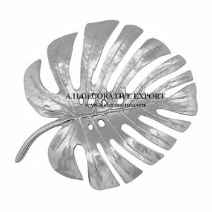 Plateau de service en aluminium martelé argenté, design éclaboussures, best-seller, haute qualité, métal, mariage, plateau de service sur mesure - Product Image 6