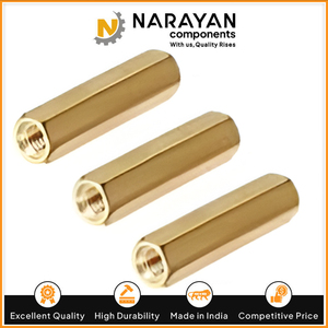 Premium Brass Threaded <b>Spacer</b> Pillar for PCB Mounting and Electronic Hardware - Product Image 3