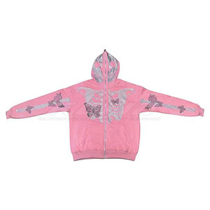 Men Rhinestone <b>Hoodies</b> Casual Stylish Sparkling <b>Trendy</b> Shiny Streetwear Zipper Men Rhinestone <b>Hoodies</b> - Product Image 4