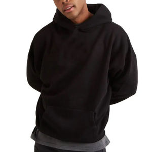 Custom Oversized Men <b>Hoodie</b> Heavyweight Brushed Fleece Streetwear Style Private Label Wholesale Clothing Supplier - Product Image 2
