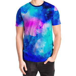 T-shirts pour hommes à col rond avec impression par sublimation de logo personnalisé sur le devant - Séchage rapide, respirant, manches courtes, coupe classique - Product Image 1