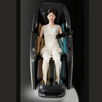 Fauteuil de massage 4D contrôlé par IA, mécanisme à double cœur, analyse des signes vitaux, rail flexible, contrôle par application pour le bien-être