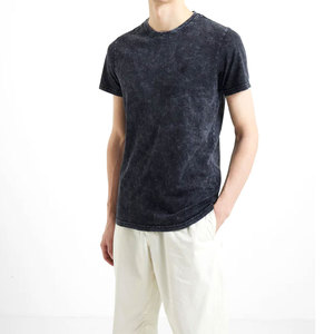 T-shirt pour homme de haute qualité, tricoté à l'avant, col rond, manches courtes, entièrement personnalisable, plusieurs couleurs, 100% coton, séchage rapide - Product Image 1