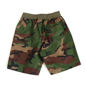2026 Best Quality Men's <b>Camo</b> <b>Shorts</b> Eco-Friendly Canvas Knitted Mid-Waist Drawstring Closure Lightweight Breathable Quick-Dry - Product Image 5