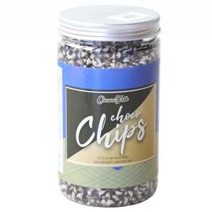 Chocolate Compuesto HALAL al por Mayor, Personalizado con Marca Privada, Chips de Chocolate Blanco y Negro para Repostería, Galletas y Bizcochos - Product Image 1