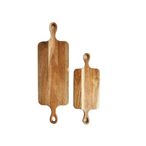 Tabla de Cortar de Madera de Acacia y Mango, Tabla Segura para Alimentos, Ideal para las Necesidades Diarias de Cocina - Product Image 1