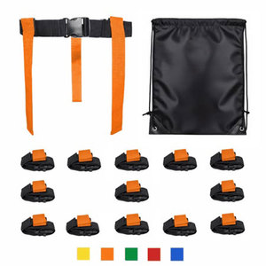 Juego de Correas Ajustables Azules con Hebilla para Uso en Exteriores, Diseño Resistente de Color Sólido, Polipropileno Tejido, Secado Rápido, Transpirable, Unisex - Product Image 1