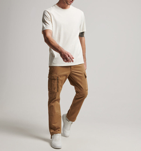 T-shirt décontracté surdimensionné à manches courtes pour homme, en coton premium, coupe ample, 100 % coton, avec logo personnalisé - Product Image 3