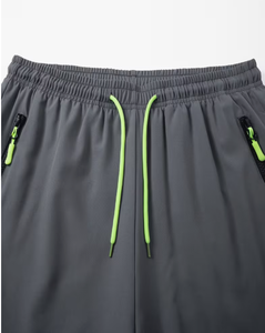 <b>Men's</b> Double Layer Eco-Friendly Cotton Streetwear <b>Compression</b> Sports <b>Shorts</b> Drawstring Closure Pockets for Gym Running Workout - Product Image 5
