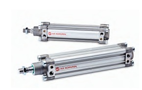 กระบอกแม่เหล็กแบบสองทาง 50x125 ขนาดรู 50 มม. ระยะชัก 125 มม. มาตรฐาน ISO 15552 กระบอกแบบมีแกนยึด - Product Image 4