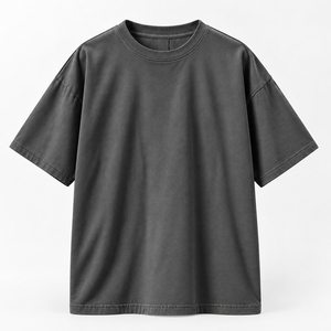 Camiseta Oversize de Algodón Pesado Unisex Personalizada al por Mayor con Hombros Caídos, Estilo Urbano, para Marca Privada - Product Image 1