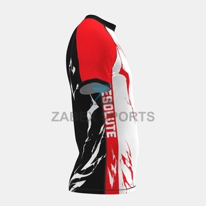 เสื้อรัดกล้ามเนื้อสำหรับผู้ชาย MMA Grappling Rashguard ผ้ายืดด้านหน้า น้ำหนักเบา ผลิตจากผ้าสแปนเด็กซ์/โพลีเอสเตอร์ - Product Image 2