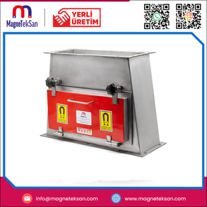 Aimant en bloc néodyme Magneteksan N35 500x200mm le plus vendu, séparateur magnétique permanent de qualité alimentaire SUS304 le mieux noté pour convoyeurs - Product Image 3