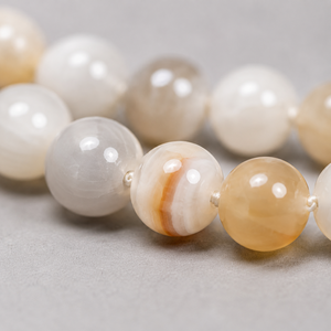 Ensemble de bracelets de prière en onyx poli naturel, faits à la main, avec perles de pierres précieuses, vente en gros, logo personnalisé, bijoux de méditation - Product Image 2