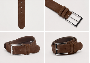 Cinturones de Cuero de Gamuza con Logotipo Personalizado, Proveedor OEM al por Mayor para Marcas de Moda de Divine International - Product Image 5