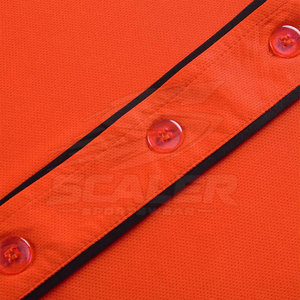 Maillot de baseball personnalisé pour équipes sportives, imprimé par transfert thermique, respirant, col en V, uniforme d'entraînement à manches courtes pour hommes, pour clubs - Product Image 4