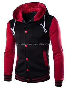 Sudadera con Capucha de Béisbol Clásica con Logotipo Personalizado al por Mayor, Sudadera de Forro Polar con Parches Cálida para Hombre, Personalización Completa, Unisex - Product Image 3