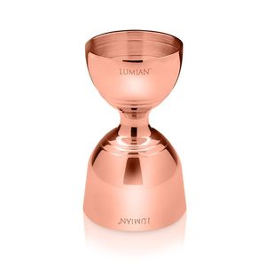 Handcrafted Copper Finish Cocktail Jigger 30ml 45ml Double End Liquor Measuring <b>Tool</b> Professional Bartender <b>Bar</b> Equipment - Product Image 4