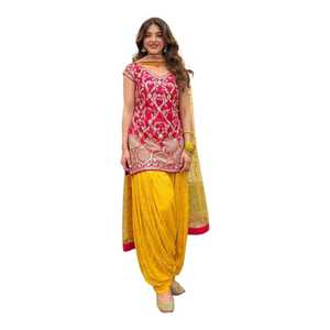 Nueva Llegada de Vestidos Punjabi para Mujer, Bordados, Tradicionales, para Fiestas, Ropa India y Pakistaní, Vestidos Anarkli de Diseñador para Mujer - Product Image 1