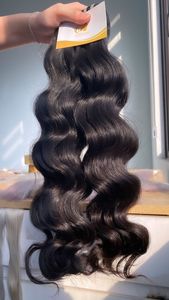 Extensiones de Cabello Virgen Remy de Doble Trama con Cutícula Alineada del Proveedor, Estilo Liso Sedoso y Ondulado, Cabello Natural Crudo de Vietnam, Diversos Tipos - Product Image 4