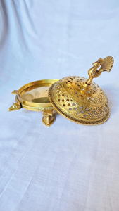 Brûleur d'encens Oud Bakhoor religieux traditionnel, design arabe, 100% naturel, écologique, durable - Product Image 2