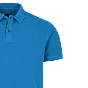 Chemises polo décontractées pour hommes, unies, respirantes, séchage rapide, été, grandes tailles, logo personnalisé, fabriquées par Isha Industry - Product Image 4
