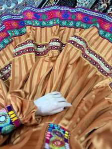 Robe Maxi Traditionnelle Afghane pour Femmes, Broderie Artisanale Vintage Bohème, Fournisseur en Gros - Product Image 6