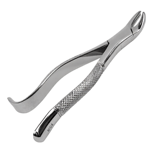 Forceps d'extraction dentaire # Instrument chirurgical dentaire manuel en acier inoxydable 18R pour molaires supérieures 1ère et 2ème, avec poignée ergonomique - Product Image 2